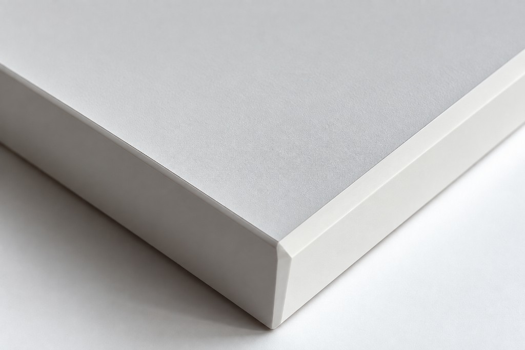 Chamfer edge profile