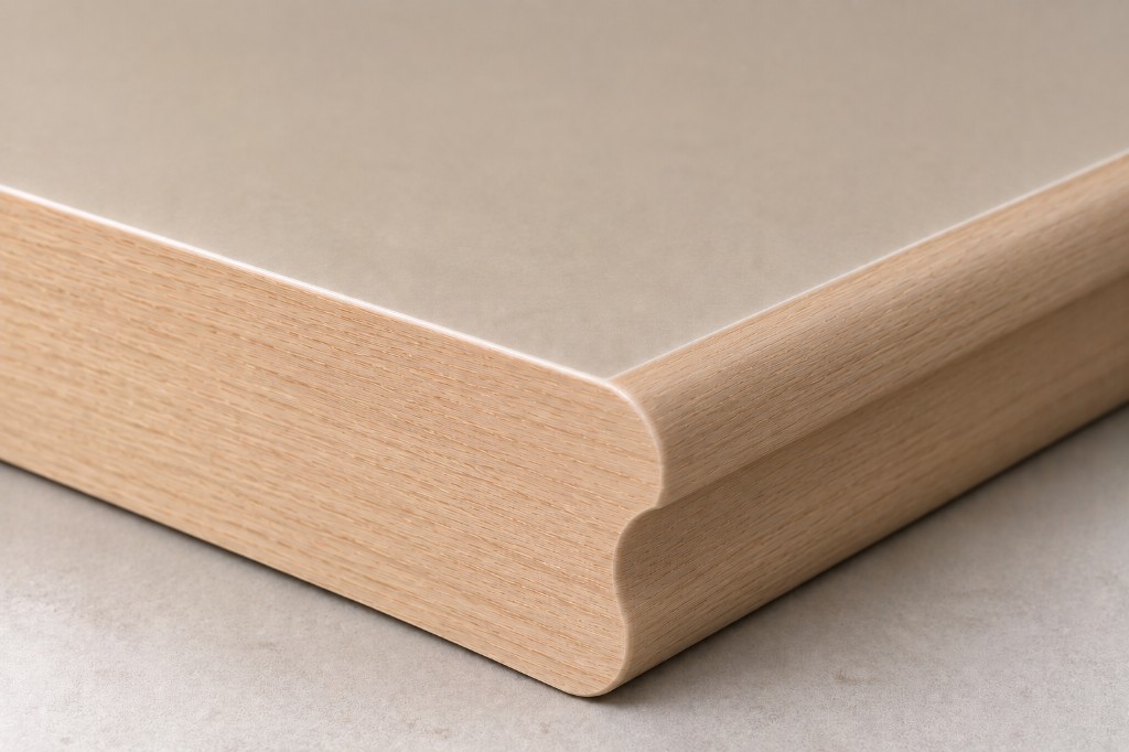 Custom edge profile