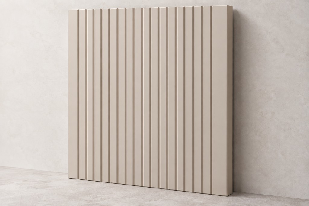 Grooved door