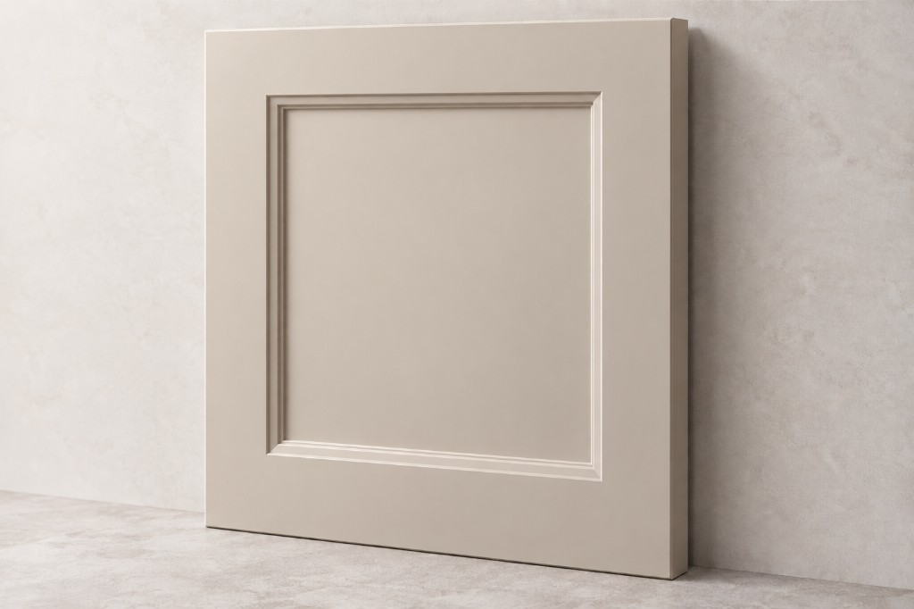 Recessed panel door