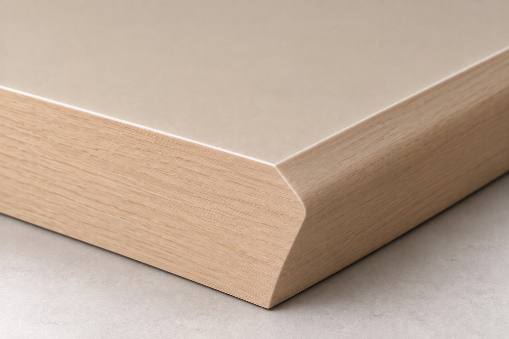 Sharknose edge profile